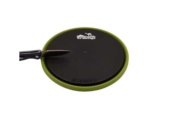 Tarilka Tramp sylikonova z plastykovym dnom 1070 ml zelena