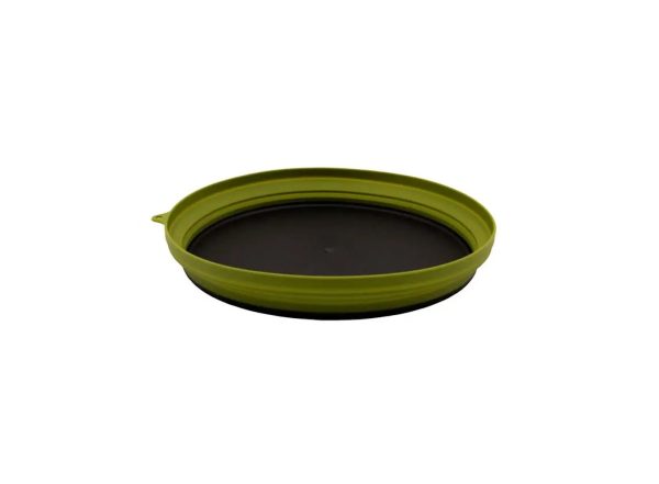 Tarilka Tramp sylikonova z plastykovym dnom 1070 ml zelena